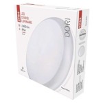 LED přisazené svítidlo Dori, kruhové bílé 24W neutr.b., IP54