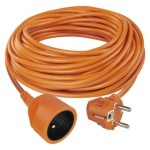 Prodlužovací kabel – spojka, 20m, 3× 1,5mm, oranžový