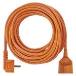 Prodlužovací kabel – spojka, 25m, 3× 1,5mm, oranžový