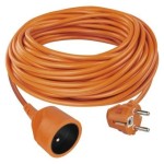 Prodlužovací kabel – spojka, 30m, 3× 1,5mm, oranžový