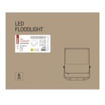 LED reflektor PROFI PLUS asymmetric 300W, černý, neutrální bílá