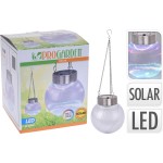 Koopman, Závěsná solárdní LED lampa ProGarden, průměr 14 cm, výška 45 cm