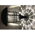 Koopman, Solární LED lampa ProGarden průměr 17 cm, výška 58 cm, hliník_sklo