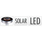 Koopman, Solární LED svítilna ProGarden s koulí průměr 15 cm, výška 47 cm