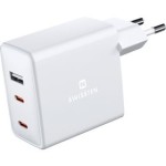 SÍŤ.ADAP.GaN 2x USB-C+1xUSB 70W SWISSTEN