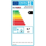 ALFA PLAM, sporák ALFA 70 DOMINANT ECO, teplovzdušný 6,7 kW, levý, antracit