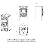 TIM SISTEM, krbová kamna na TP Magic Stove ECO, 6,9 kW, černá